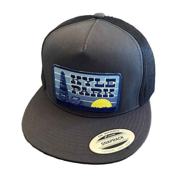 Oilfield Patch Hat - Charcoal