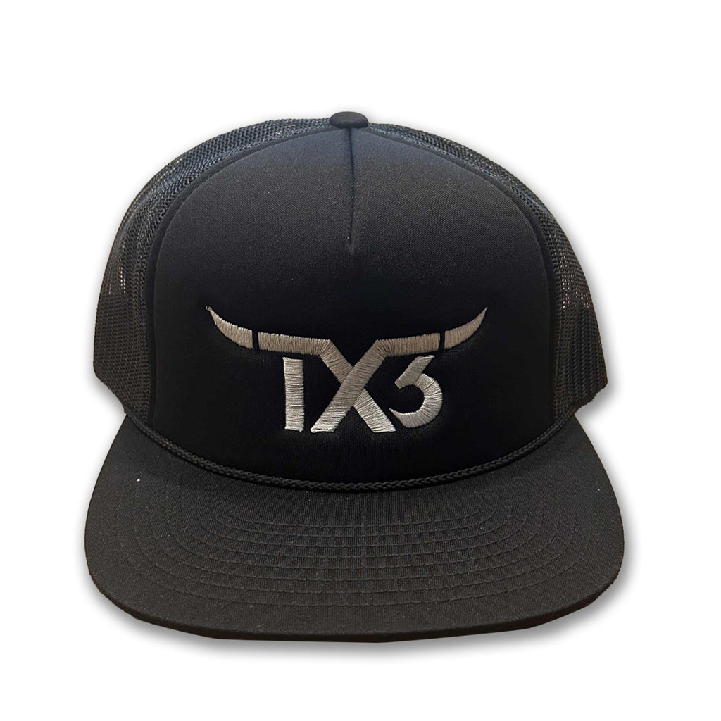 TX3 Hat - Black Foam