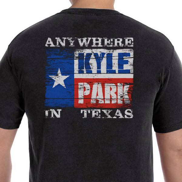 Anywhere In Texas Black T-Shirt