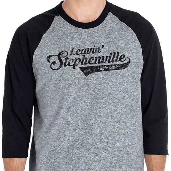 Leavin' Stephenville 3/4 Sleeve T-shirt